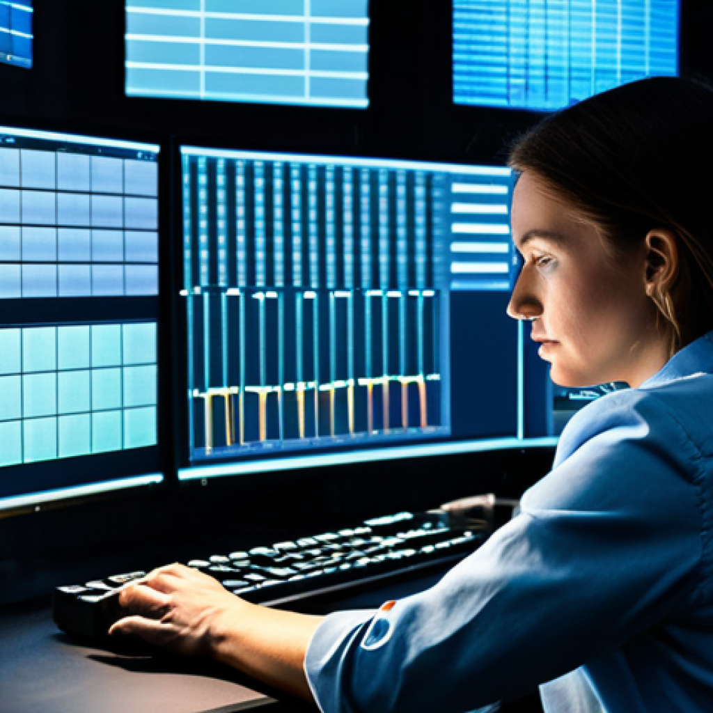 A professional film editor, a man or woman, intensely focused on multiple glowing screens displaying intricate editing timelines and vibrant video clips. They are wearing a modest business shirt and jacket, with well-formed hands expertly manipulating a keyboard and mouse. The setting is a modern, dimly lit post-production studio, filled with the soft glow of monitors, emphasizing concentration and the blend of art and technology. Cinematic lighting, high-resolution, professional photography, appropriate attire, fully clothed, safe for work, appropriate content, perfect anatomy, correct proportions, natural pose, well-formed hands, proper finger count, natural body proportions, professional, family-friendly.